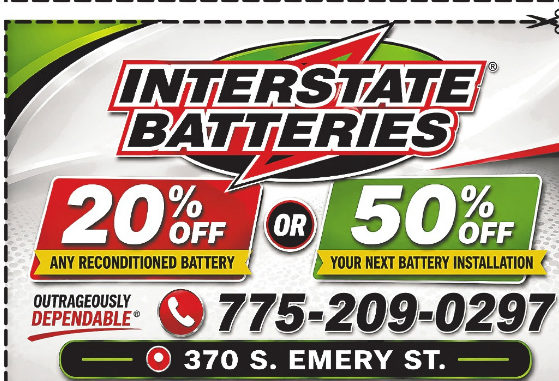 20% OFF ANY RECONDITIONED BATTERY